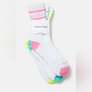 Outdoor Voices OV socks 3 pack